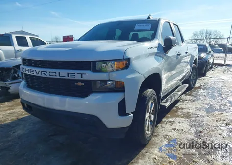 2019 Chevrolet Silverado 1500 Work Truck z USA, uszkodzony, nr VIN 1GCRYAEH7KZ392316